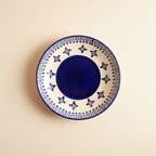 Jaipur Motif Large Plate - Blue