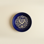 Blue Pottery Mughlai Design Large Plate