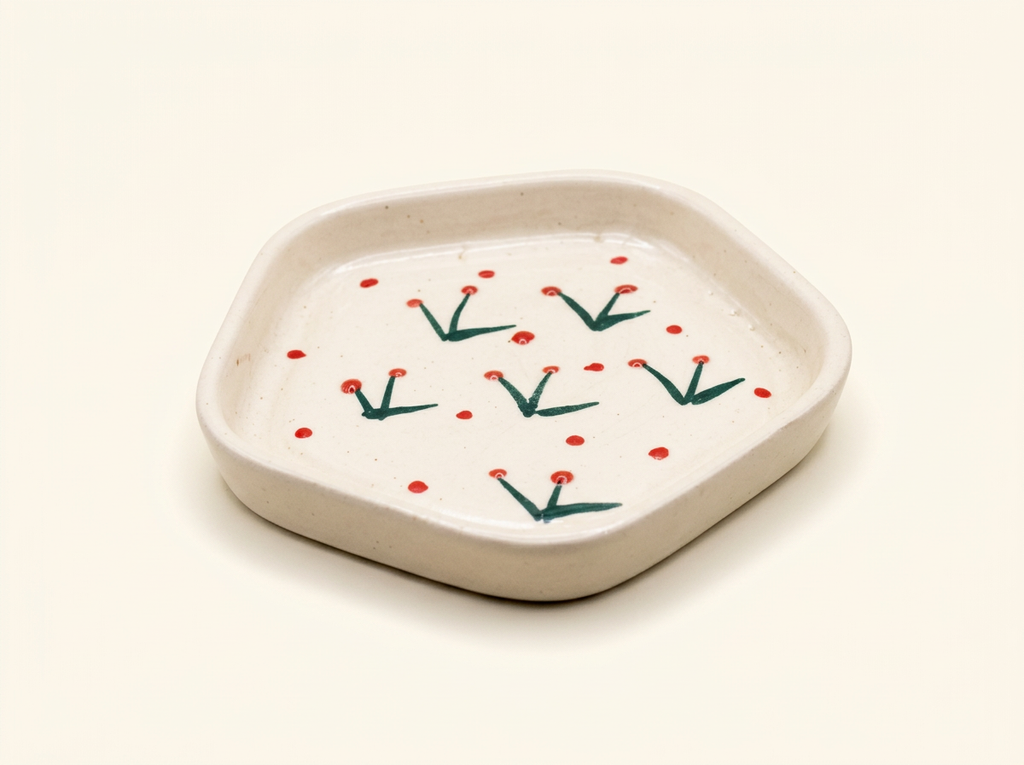 Trinket Tray Flower - Leaves