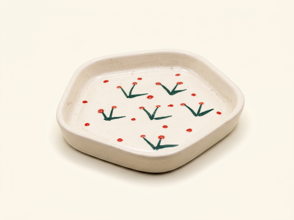 Trinket Tray Flower - Leaves