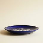 Blue Pottery Mughlai Design Large Plate