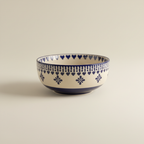 Jaipur Motif Dinner Set (Set of 3) - Blue Motif