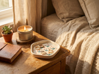 Trinket Tray Flower - Leaves