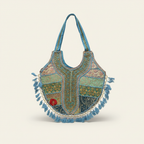 Handcrafted Jaipur Embroidered Boho Tote Bag