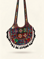 Handcrafted Jaipur Embroidered Boho Tote Bag