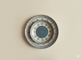 Jaipur Motif Large and Small Plate Set - Green Motif