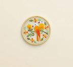 Jharkhand Network Embroidery Glass Top - Bird