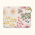 Quilted Cotton Laptop Sleeves - Cream Sunbursts