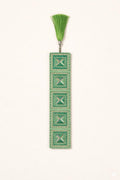 Phulkari Bookmark - Green