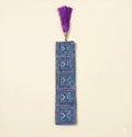 Phulkari Bookmark - Deep Blue