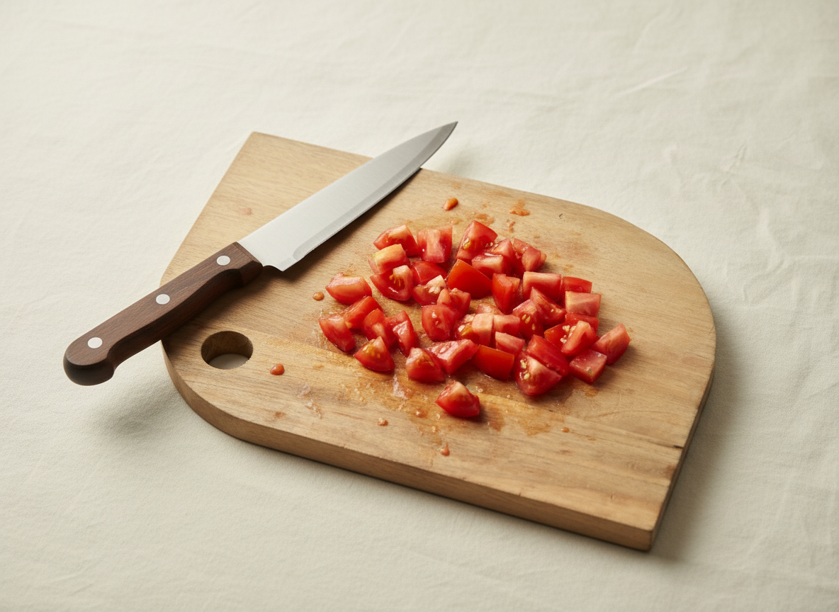 Mahogany Wooden Small Cutting Board