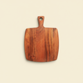 Wooden Square Serving Board with Handle - Cheese & Platter Board